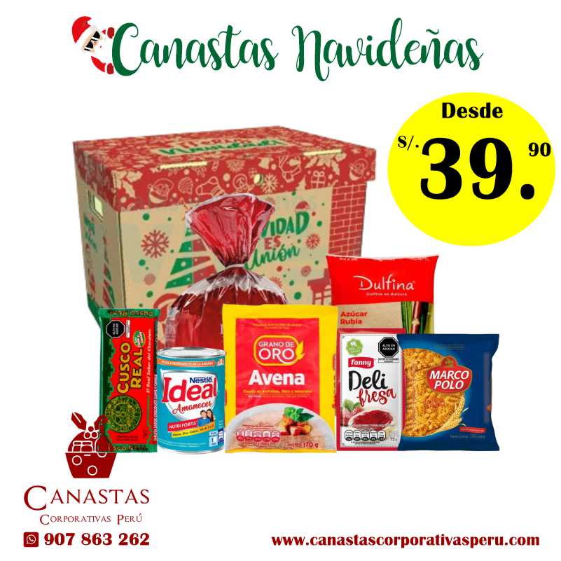 canastas de navidad peru economicas baratas para empresas corporativas por mayor 1